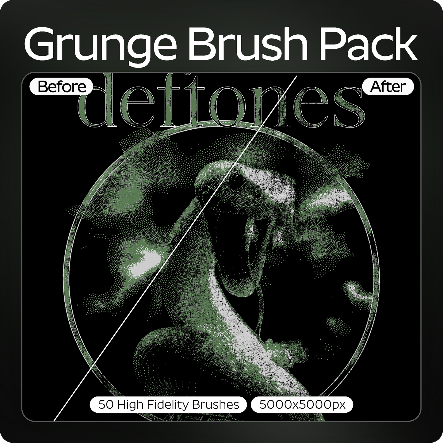 High Fidelity Grunge Brush Pack