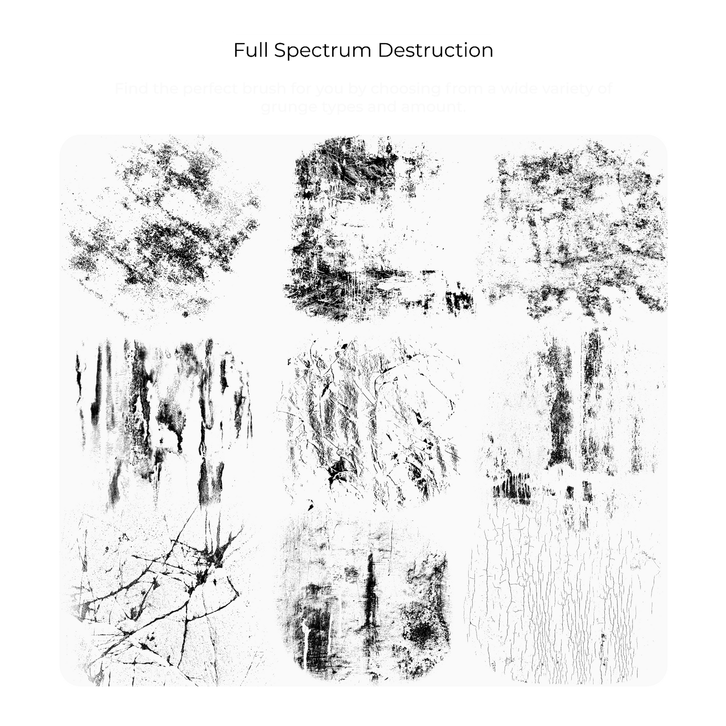 High Fidelity Grunge Brush Pack