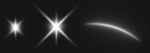 UI — Lens flare shapes used