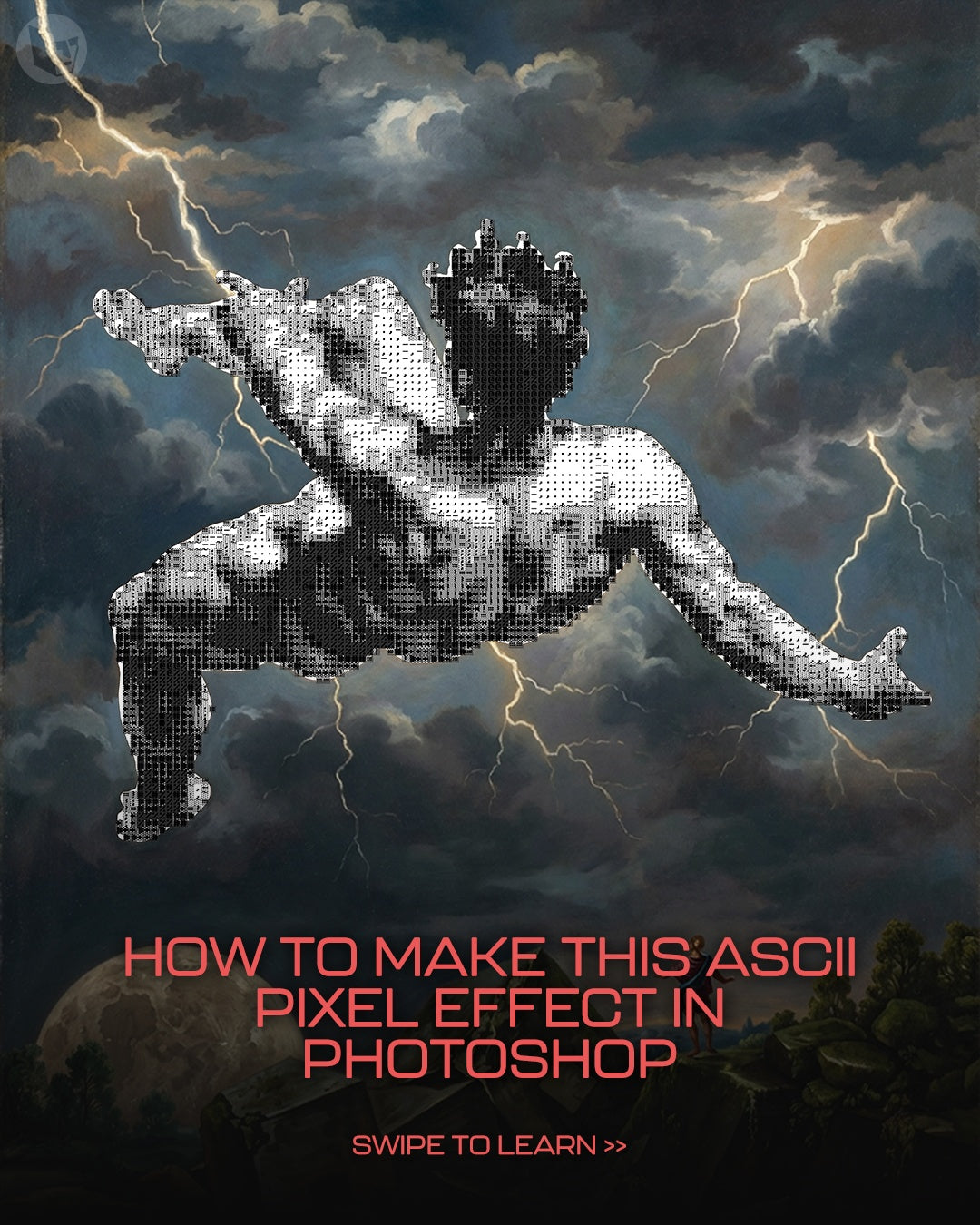 ASCII Pixel Effect