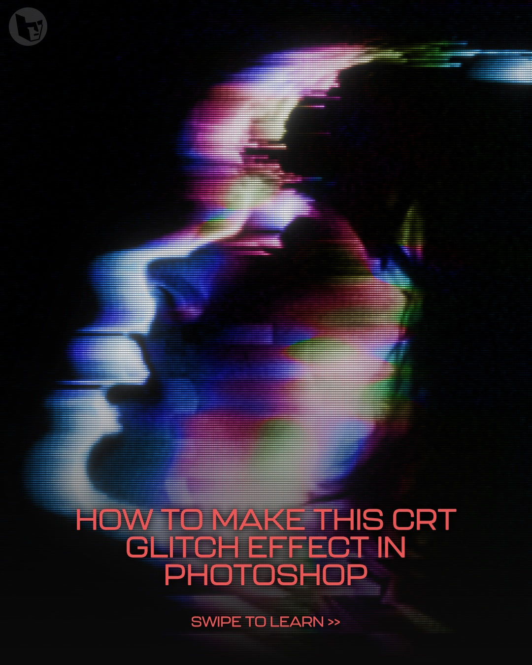 CRT Glitch Effect