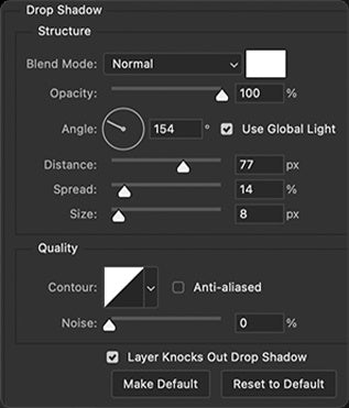 UI — Drop Shadow 2