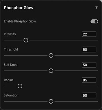 UI — Phosphor Glow