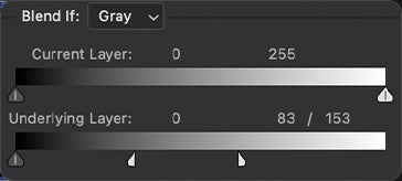 UI — Blend If