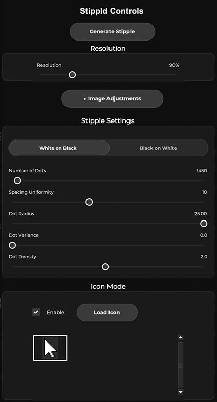 UI — Stippld Controls