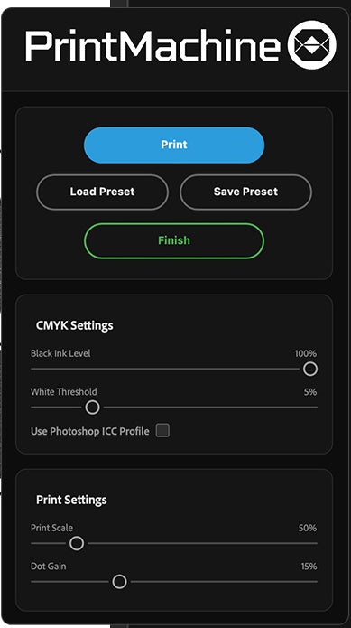 UI — PrintMachine