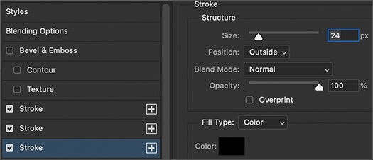 UI — Stroke 24 px
