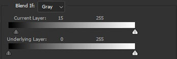 UI — Blend If
