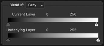 UI — Blend If