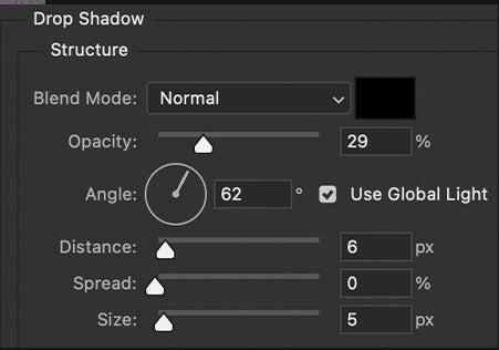 UI — Drop Shadow