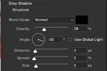 UI — Drop Shadow (tape)