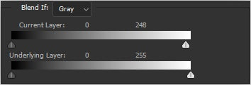UI — Blend If