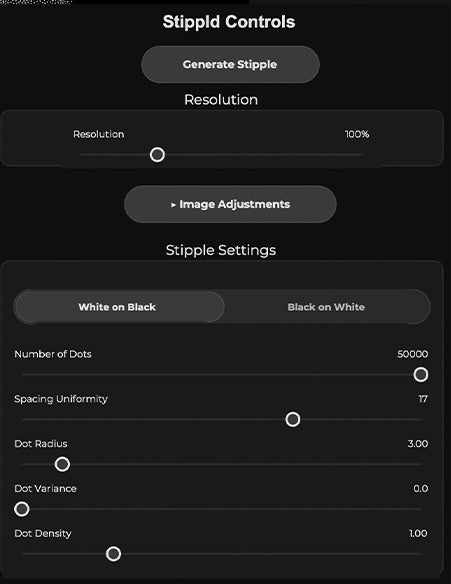 UI — Stippld Controls