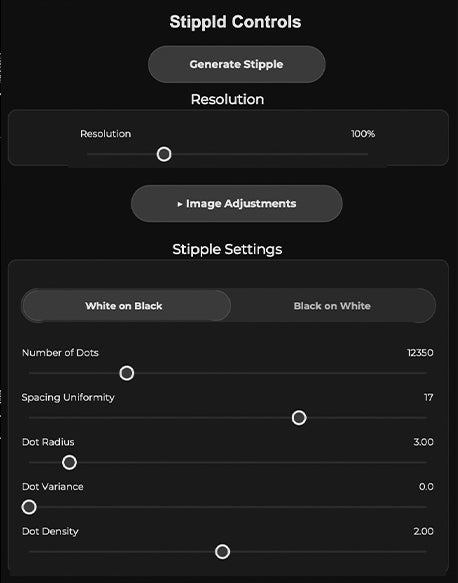 UI — Stippld Controls