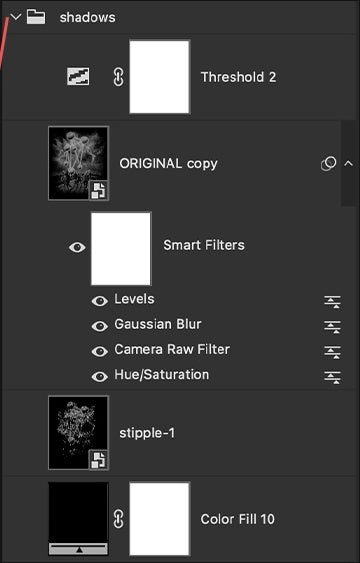 UI — Layers (shadows group)