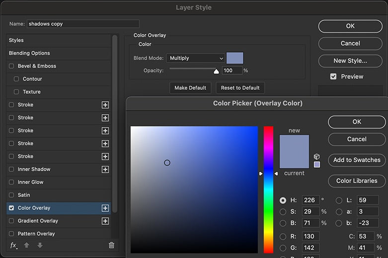 UI — Layer Style