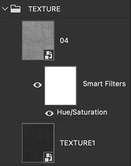 UI — Layers (TEXTURE group)